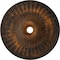 Ekena Millwork Galveston Ceiling Medallion (Fits Canopies up to 4 3/4"), 36 5/8"OD x 3 5/8"ID x 2 3/8"P, Rust CM36GLRUS - alternate 1